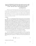 Áp dụng mô hình phần tử hữu hạn sóng động học một chiều tính toán dòng chảy lũ thiết kế hệ thống thoát nước khu vực Tàu Hũ – Bến Nghé, Đôi – Tẻ, Thành phố Hồ Chí Minh