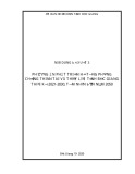 Phương án phát triển hạ tầng phòng chống thiên tai và thủy lợi tỉnh Bắc Giang thời kỳ 2021-2030, tầm nhìn đến năm 2050