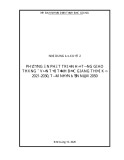 Phương án phát triển hạ tầng giao thông – vận tải Tỉnh Bắc Giang thời kỳ 2021-2030, tầm nhìn đến năm 2050