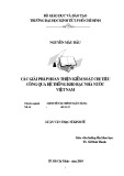 Luận văn Thạc sĩ Kinh tế: Các giải pháp hoàn thiện kiểm soát chi tiêu công qua hệ thống Kho bạc nhà nước Việt Nam