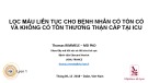 Bài giảng Lọc máu liên tục cho bệnh nhân có tổn có và không có tổn thương thận cấp tại ICU