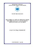 Luận văn Thạc sĩ Kinh tế: Hoàn thiện các thủ tục kiểm toán nhằm phát hiện gian lận và sai sót trong kiểm toán báo cáo tài chính