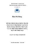 Luận văn Thạc sĩ Kinh tế: Rủi ro trong hoạt động thanh toán xuất nhập khẩu tại Ngân hàng Ngoại Thương Việt Nam và các biện pháp phòng ngừa, hạn chế thiệt hại