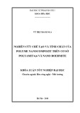 Khóa luận tốt nghiệp đại học: Nghiên cứu chế tạo và tính chất vật liệu polyme nanocompozit trên cơ sở polyamit 6,6 và nano boehmite