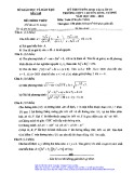 Đề thi tuyển sinh vào lớp 10 môn Toán (chuyên) năm 2021-2022 - Trường chuyên Hùng Vương – Gia Lai