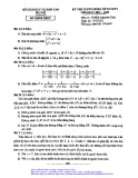 Đề thi tuyển sinh lớp 10 môn Toán (chuyên Tin) năm 2021-2022 - Sở GD&ĐT Hà Nội