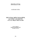 Luận án Tiến sĩ ngành Chăn nuôi: Một số đặc điểm ngoại hình, tập tính và di truyền của gà nhạn chân xanh