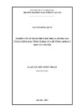 Luận án Tiến sĩ Kĩ thuật: Nghiên cứu sử dụng phế thải nhựa làm phụ gia tăng cường đặc tính cơ học của bê tông asphalt khu vực Hà Nội