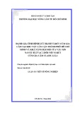 Luận án Tiến sĩ Nông nghiệp: Đánh giá tình hình lưu hành vi-rút cúm gia cầm tại khu vực lân cận thành phố Hồ Chí Minh và khả năng bảo hộ của vắc-xin navet-fluvac 2 đối với vi-rút cúm gia cầm clade 2.3.2.1