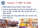 Bài giảng Triết học: Chương 7 - Trường ĐH Thương Mại