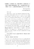 Nghiên cứu hành động – “sinh viên tự đánh giá lẫn nhau” (Peer assessment) – phương pháp nâng cao tính tự chủ của sinh viên trong các giờ học nói