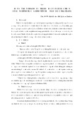 Một số ý kiến trao đổi về thái độ học tập các học phần Lý luận chính trị của sinh viên trường Đại học Nha Trang