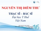 Bài giảng Thai ngoài tử cung sau chuyển phôi thụ tinh trong ống nghiệm - nên nhìn nhận như thế nào - ThS. BS. Nguyễn Thị Nhiễm Thư