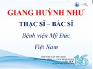 Bài giảng Kỹ thuật IUI – cập nhật y học chứng cứ - ThS. BS. Giang Huỳnh Như