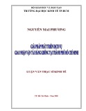 Luận văn Thạc sĩ Kinh tế: Giải pháp phát triển dịch vụ giao nhận vận tải hàng không tại TP. Hồ Chí Minh