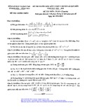Đề thi tuyển sinh lớp 10 môn Toán (chuyên) năm 2021-2022 - Trường chuyên Lê Qúy Đôn, Bà Rịa-Vũng Tàu