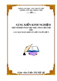 Sáng kiến kinh nghiệm Tiểu học: Một số biện pháp dạy học sinh giỏi giải tốt các bài toán khó có lời văn ở lớp 5