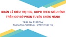 Bài giảng Quản lý điều trị hen, COPD theo kiểu hình trên cơ sở phân tuyến chức năng - TS.BS Cao Thị Mỹ Thúy