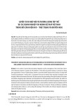 Quyền tự do hiệp hội và thương lượng tập thể tại các doanh nghiệp FDI ngành dệt may Việt Nam trong bối cảnh hiện nay – thực trạng và khuyến nghị