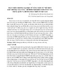 Phát triển thương mại điện tử nông thôn từ “mô thức O2O” cho đặc sản vùng - mô hình “kilomet cuối cùng” của Trung Quốc và hướng phát triển ở Việt Nam