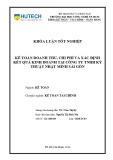 Khóa luận tốt nghiệp: Kế toán doanh thu, chi phí và xác định kết quả kinh doanh tại Công ty TNHH Kỹ thuật Nhật Minh Sài Gòn