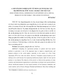 Một số kinh nghiệm quốc tế trong quảng bá đặc sản địa phương ra nước ngoài - bài học cho Việt Nam