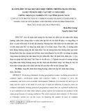 Xung đột về bảo hộ nhãn hiệu thông thường mang tên địa danh với nhãn hiệu tập thể và nhãn hiệu chứng nhận qua nghiên cứu tại tỉnh Quảng Ngãi