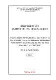 Sáng kiến kinh nghiệm THPT: Sử dụng một số phương pháp dạy học tích cực và ứng dụng nền tảng mạng xã hội học tập Edmodo nhằm tổ chức hoạt động tự học của học sinh qua bài dạy Cấu trúc lặp