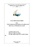 Sáng kiến kinh nghiệm THCS: Một số phương pháp giải phương trình nghiệm nguyên nhằm nâng cao chất lượng học sinh giỏi