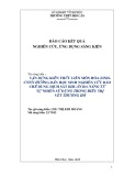 Sáng kiến kinh nghiệm THPT: Vận dụng kiến thức liên môn Hóa-Sinh-CNNN hướng dẫn học sinh nghiên cứu bào chế dung dịch sát khuẩn đa năng từ tự nhiên sử dụng trong điều trị vết thương hở