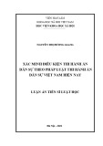 Luận án Tiến sĩ Luật học: Xác minh điều kiện thi hành án dân sự theo pháp luật thi hành án dân sự Việt Nam hiện hành