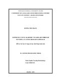 Master minor programme thesis English teaching methodology:  Supporting young learners’ vocabulary through pictures - An action research approach