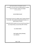 Master minor programme thesis English teaching methodology: Challenges faced by teachers and 10th grade students in teaching and learning English writing skills at a high school in Hanoi