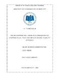 PHD thesis summary Business administration: Online shopping well being as a consequence of shopping value, trust and impulse buying - A duality approach