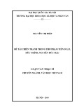 Luận văn Thạc sĩ Văn học: Đề tài chiến tranh trong thơ Phạm Tiến Duật, Hữu Thỉnh, Nguyễn Đức Mậu