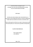 Master minor programme thesis English teaching methodology: Investigating the generic structure potential of English and Vietnamese blog posts in content marketing in the light of systemic functional linguistics (SFL)