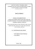 Master minor programme thesis English linguistics: The relationship between language learning motivation and language learning strategy use of Vietnamese employees at honda company, Vietnam