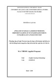 Master minor programme thesis English teaching methodology: Application of google classroom in promoting independent learning of non English major students in English class in a police institution