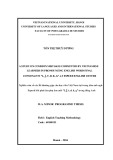 Master minor programme thesis English linguistics: A study on common mistakes committed by Vietnamese learners in pronouncing English word final consonants “L,ʃ,T,D,K,G” at espeed English center