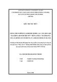 Master thesis English teaching methodology: Using the flipped classroom model as a vocabulary teaching aid for the new "Tiếng Anh 11" to enhance EFL learning of students at a high school in Ha Noi