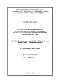 Master minor programme thesis English teaching methodology: Translation procedures applied in the English - Vietnamese translation of the conceptual metaphors in the novel “The call of the wild”