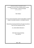 Master thesis English teaching methodology: An evaluation on the application of the flipped classroom model in teaching English at a university in Hanoi