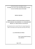 Master minor programme thesis English teaching methodology: Improving pronunciation for grade 10 students by using phonetic transcription - An action research project in a high school in Hai Duong