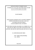 Master minor programme thesis English linguistics: Using images in communicative activities to improve students’ retention of English vocabulary in architecture for students at Hanoi architectural university