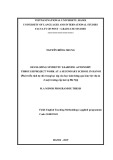 Master minor programme thesis English teaching methodology: Developing students’ learning autonomy through project work at a secondary school in Hanoi