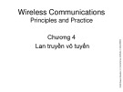 Bài giảng Nguyên lý truyền thông không dây - Chương 4: Lan truyền vô tuyến