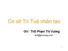 Bài giảng Cơ sở Trí tuệ nhân tạo‎: Chương 0 - ThS. Phạm Thi Vương