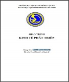 Giáo trình Kinh tế phát triển: Phần 2 - Lê Mỹ Linh Thanh