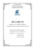 Đồ án tốt nghiệp: Nghiên cứu và thiết kế thiết bị cảnh báo khí gas và phòng chống cháy nổ