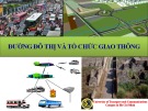 Bài giảng Đường đô thị và tổ chức giao thông: Chương 5+6+7 - Trường ĐH Giao thông Vận tải